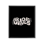 Bride Vibes in Cream Framed Canvas Print Gallery Image 8