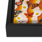 Butterfly Collage Print Framed Canvas Print Gallery Image 3