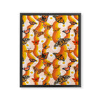 Butterfly Collage Print Framed Canvas Print Gallery Image 8