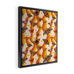 Butterfly Collage Print Framed Canvas Print Gallery Image 2