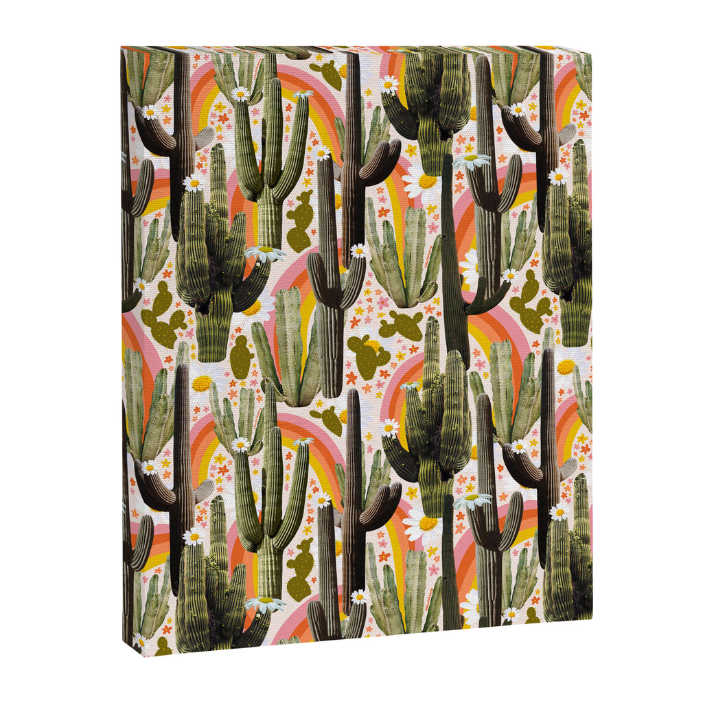 Cactus Collage Print Canvas Print Gallery Image 8