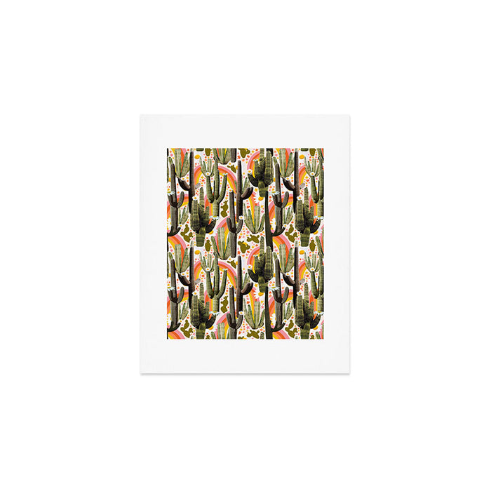 Cactus Collage Print Art Print Gallery Image 1