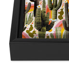Cactus Collage Print Framed Canvas Print Gallery Image 3