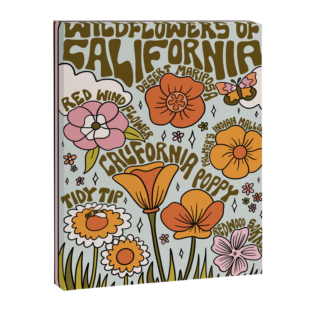 California Wildflowers Canvas Print Gallery Image 8