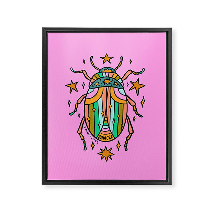Cancer Beetle Framed Canvas Print Gallery Image 1
