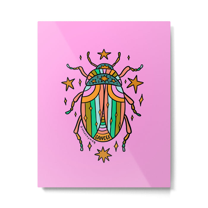 Cancer Beetle Metal Print Gallery Image 1