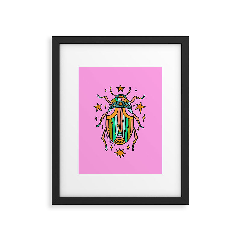 Cancer Beetle Framed Art Print Gallery Image 6