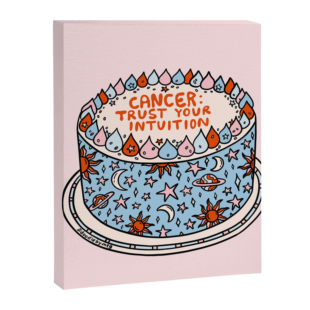Cancer Cake Canvas Print Gallery Image 8