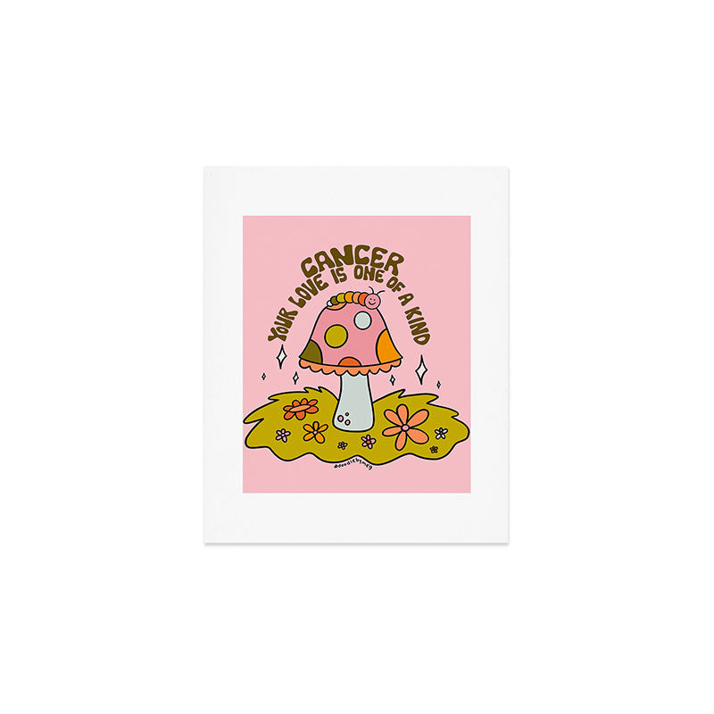 Cancer Caterpillar Art Print Gallery Image 1