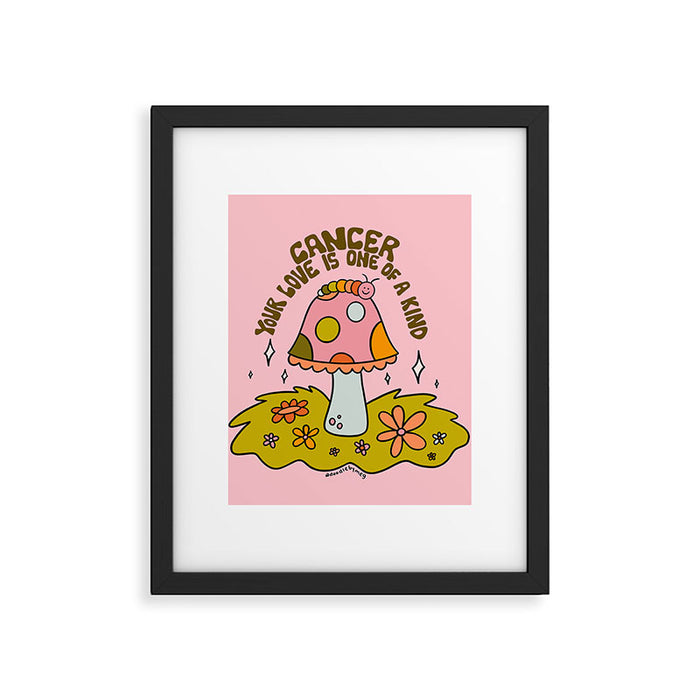 Cancer Caterpillar Framed Art Print Gallery Image 1