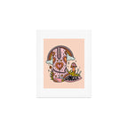 Cancer Cowboy Boot Art Print Gallery Image 1