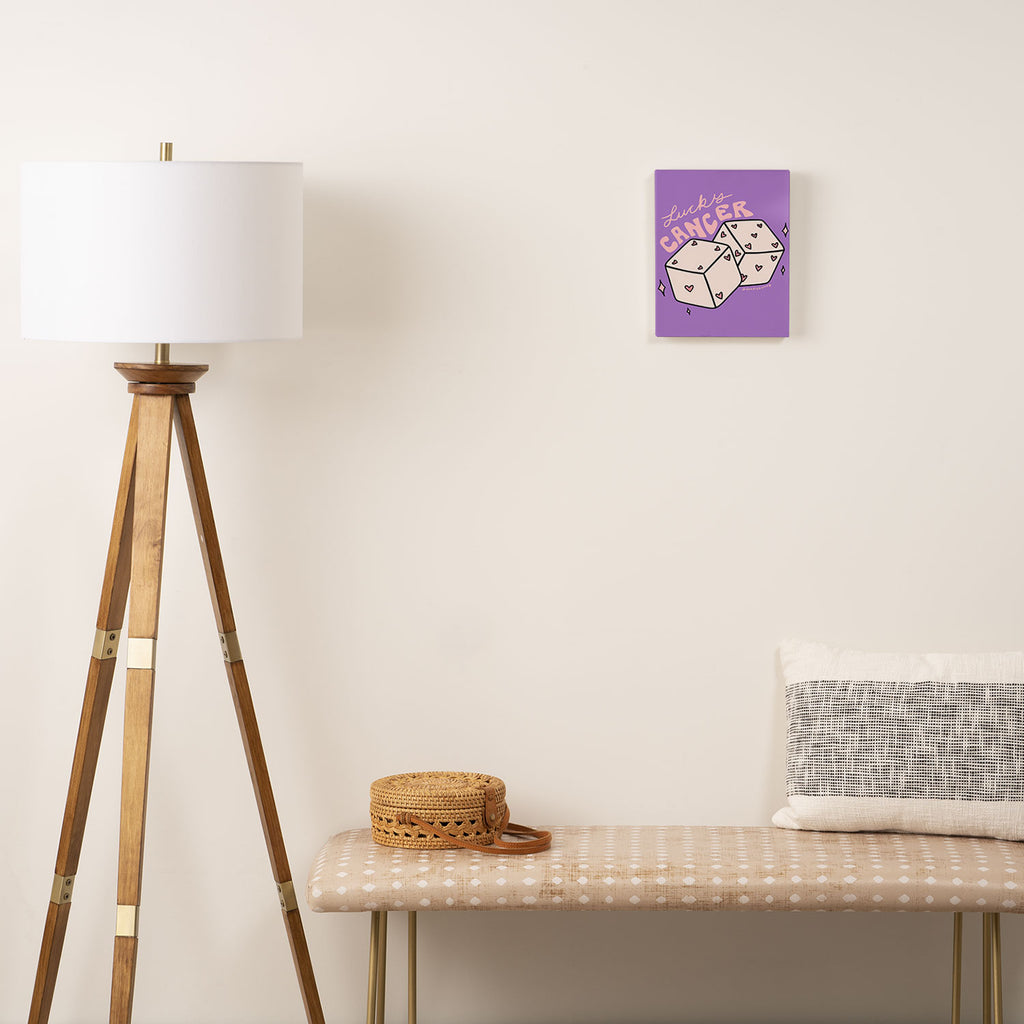 Cancer Dice Canvas Print Gallery Image 2
