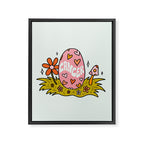 Cancer Easter Egg Framed Canvas Print Gallery Image 8