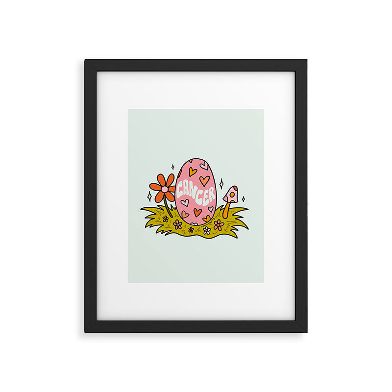 Cancer Easter Egg Framed Art Print Gallery Image 6