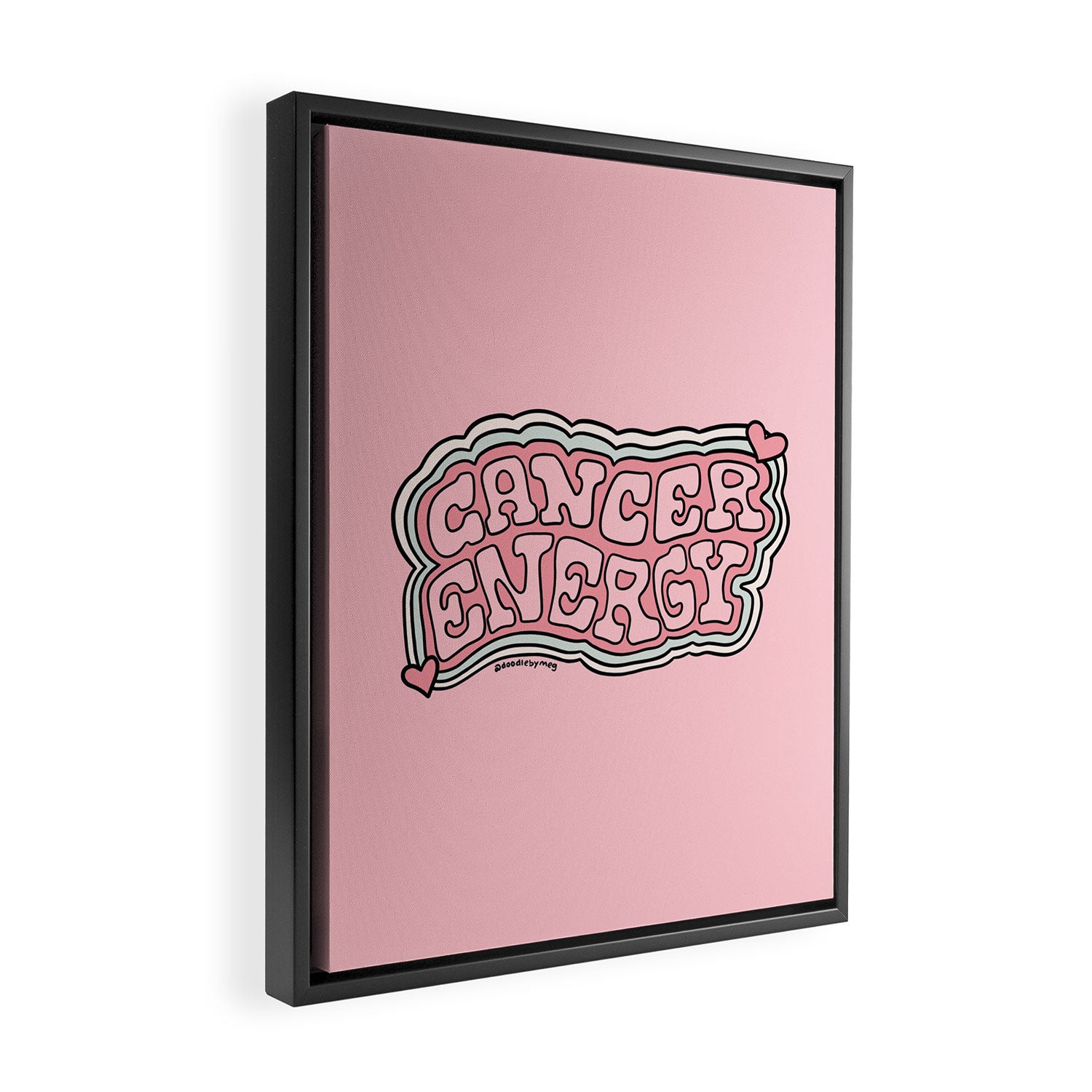Cancer Energy Framed Canvas Print Gallery Image 2