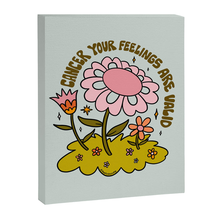 Cancer Flower Canvas Print Gallery Image 1