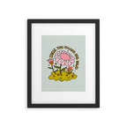 Cancer Flower Framed Art Print Gallery Image 6