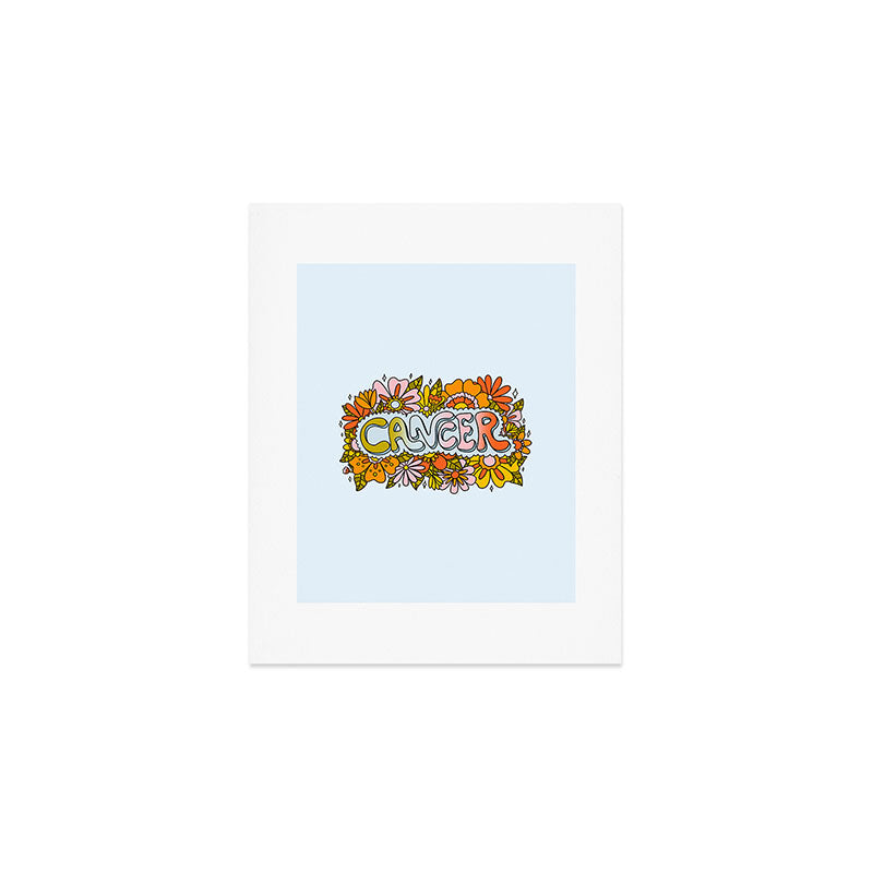 Cancer Flowers Art Print Gallery Image 1
