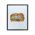 Cancer Flowers Framed Canvas Print Gallery Image 8