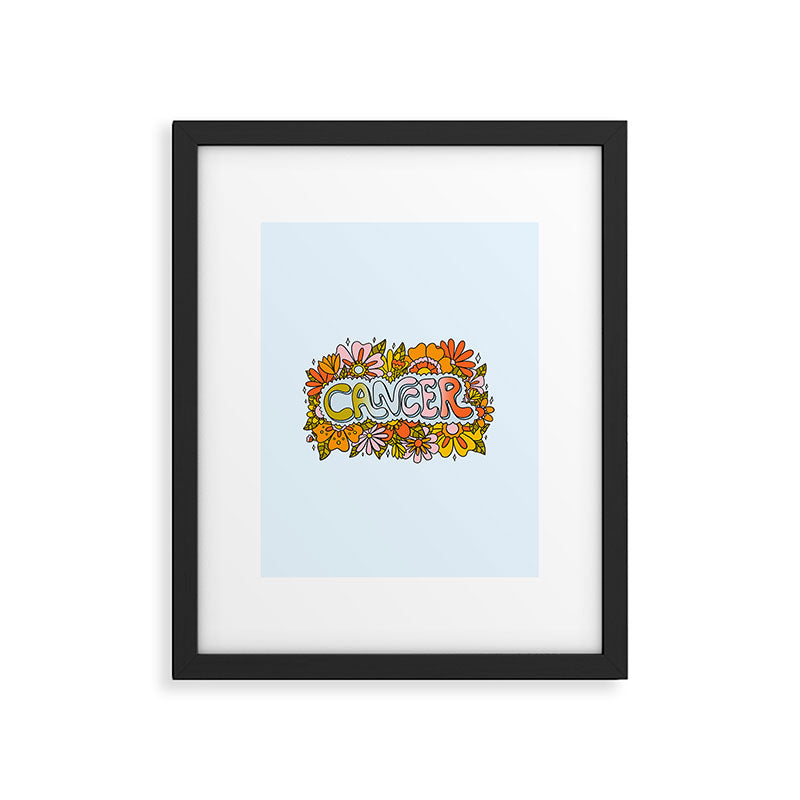 Cancer Flowers Framed Art Print Gallery Image 6