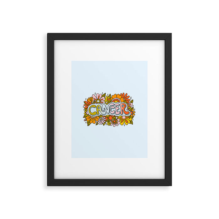 Cancer Flowers Framed Art Print Gallery Image 1