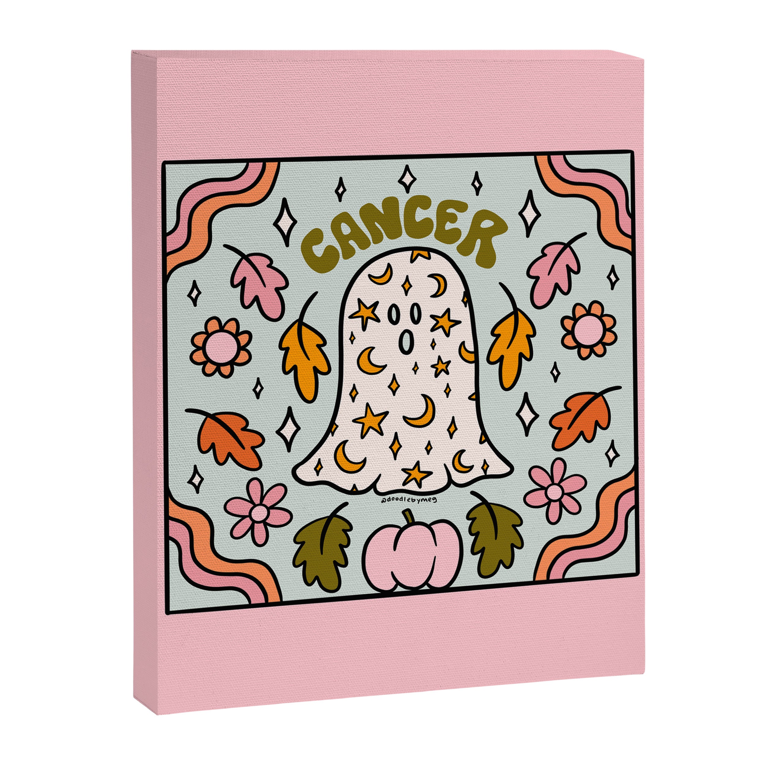 Cancer Ghost Canvas Print Gallery Image 8