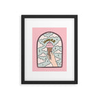 Cancer Ice cream Framed Art Print Gallery Image 6