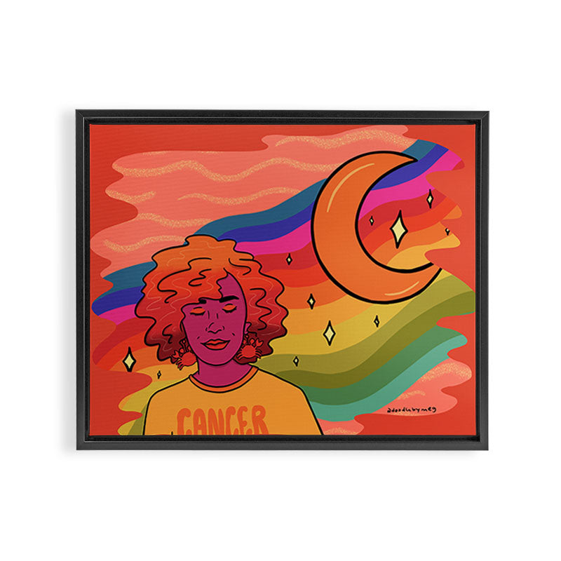 Cancer Framed Canvas Print Gallery Image 3