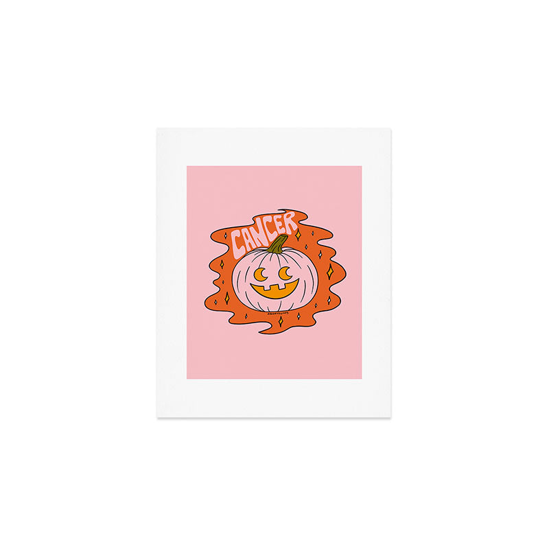 Cancer Jack O Lantern Art Print Gallery Image 1