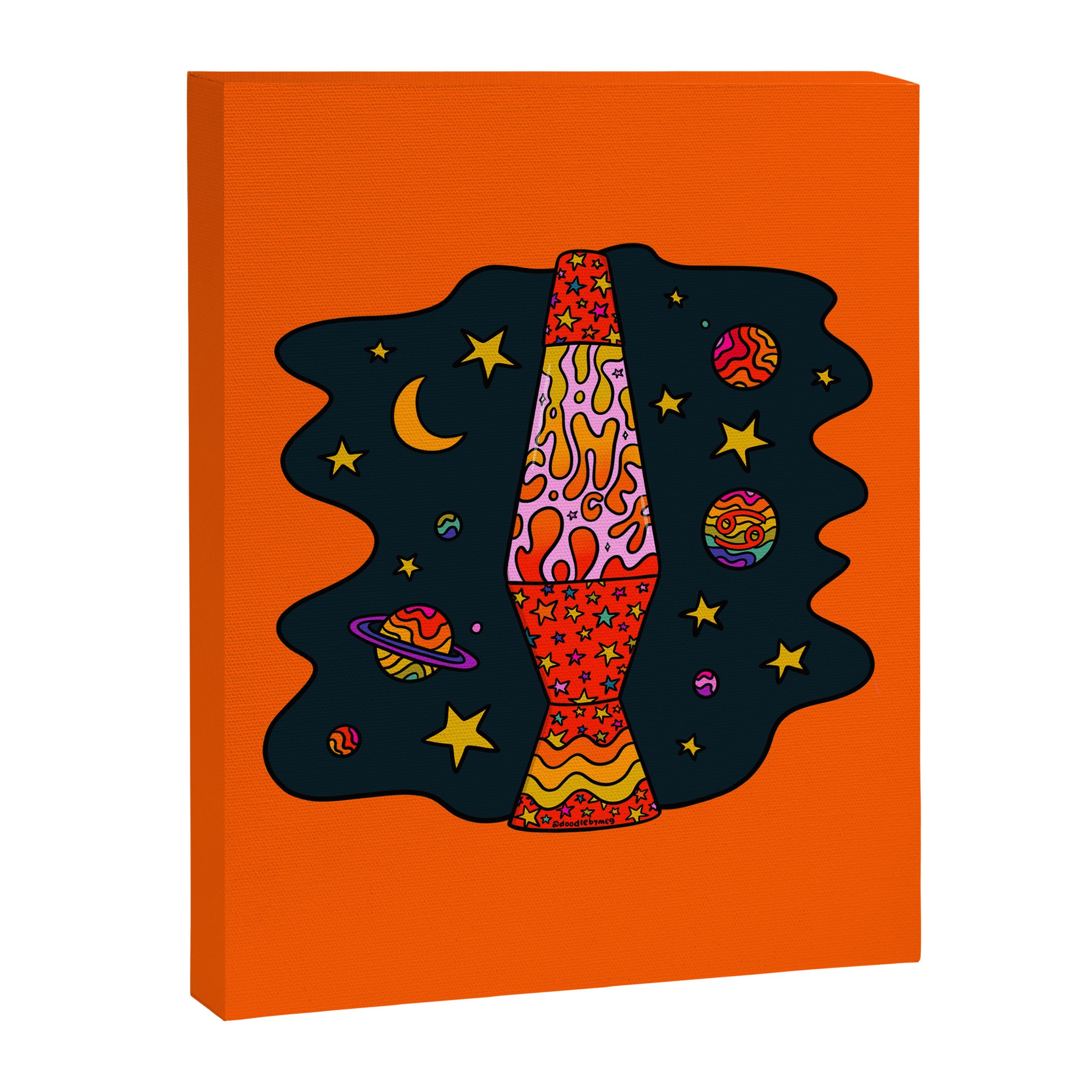 Cancer Lava Lamp Canvas Print Gallery Image 8