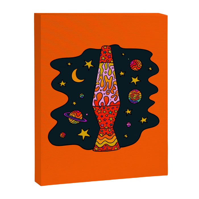 Cancer Lava Lamp Canvas Print Gallery Image 1