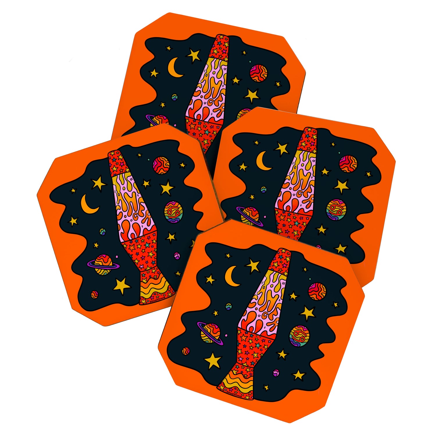 Cancer Lava Lamp Coaster Gallery Image 1