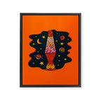 Cancer Lava Lamp Framed Canvas Print Gallery Image 8