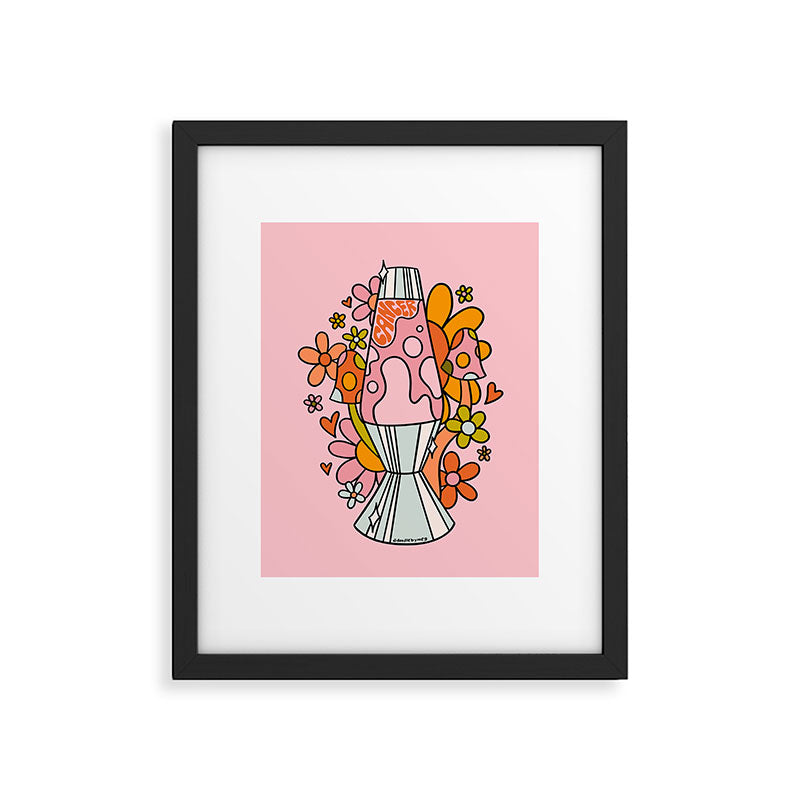 Cancer Lava Lamp Framed Art Print Gallery Image 6