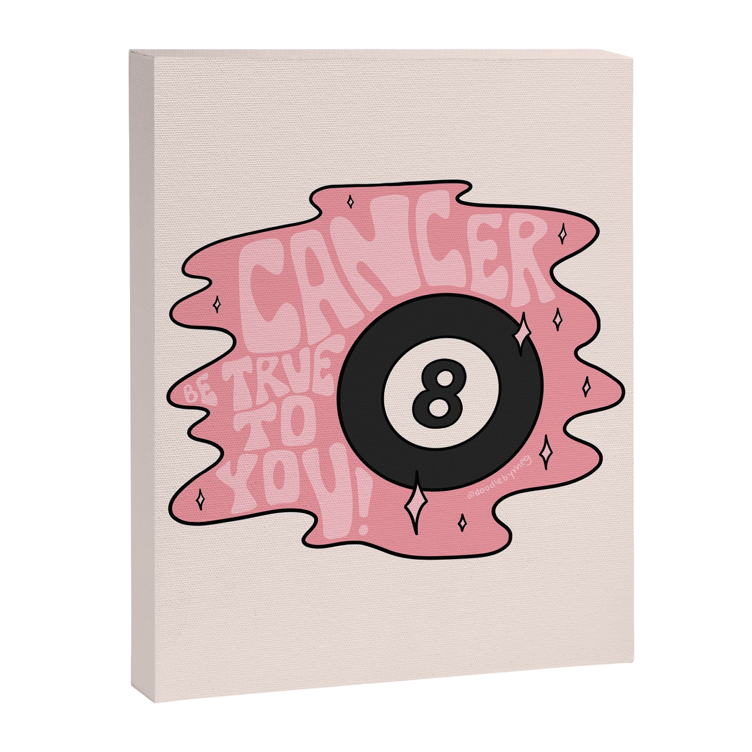Cancer Magic 8 Ball Canvas Print Gallery Image 8