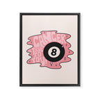 Cancer Magic 8 Ball Framed Canvas Print Gallery Image 8