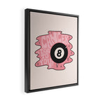 Cancer Magic 8 Ball Framed Canvas Print Gallery Image 2