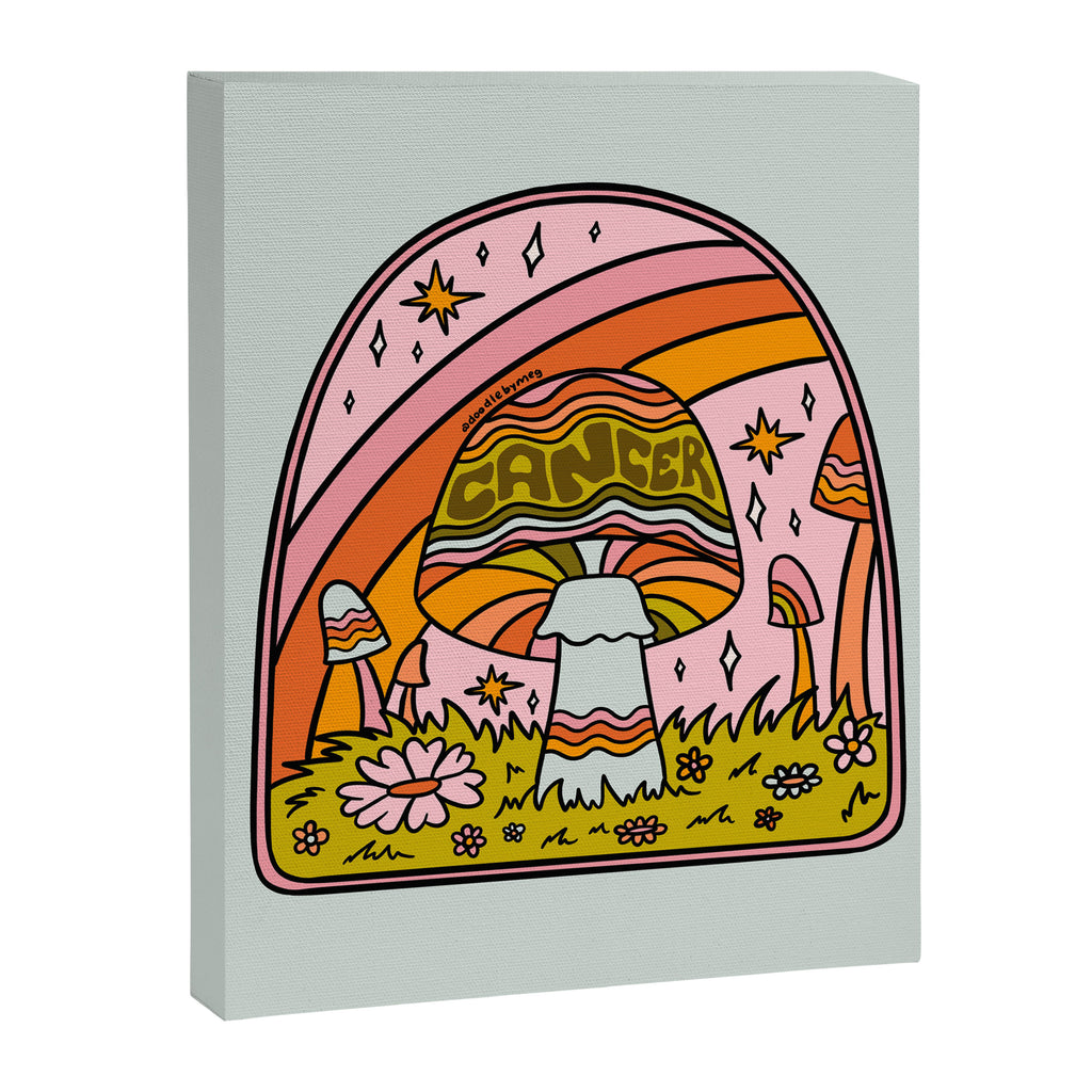 Cancer Mushroom Canvas Print Gallery Image 8