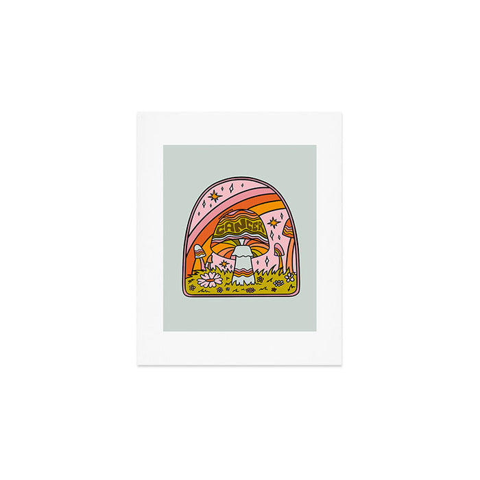 Cancer Mushroom Art Print Gallery Image 1