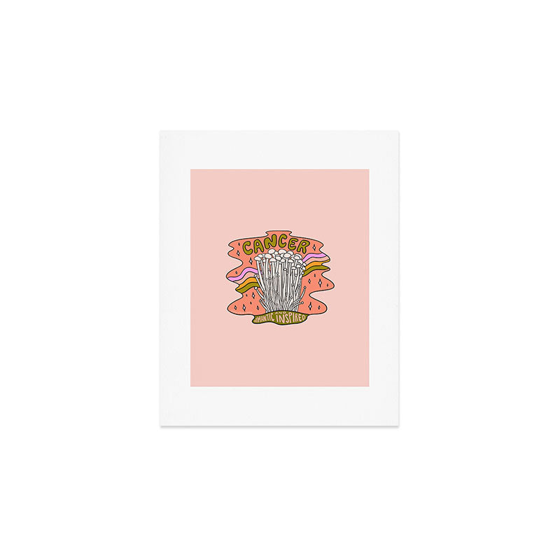 Cancer Mushroom Art Print Gallery Image 1