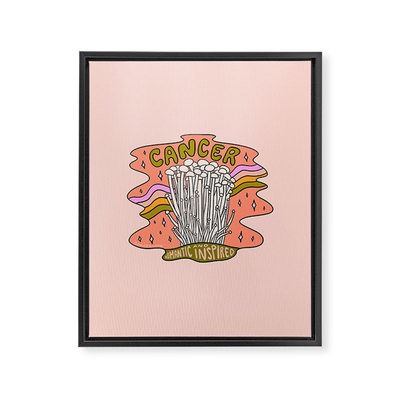 Cancer Mushroom Framed Canvas Print Gallery Image 8