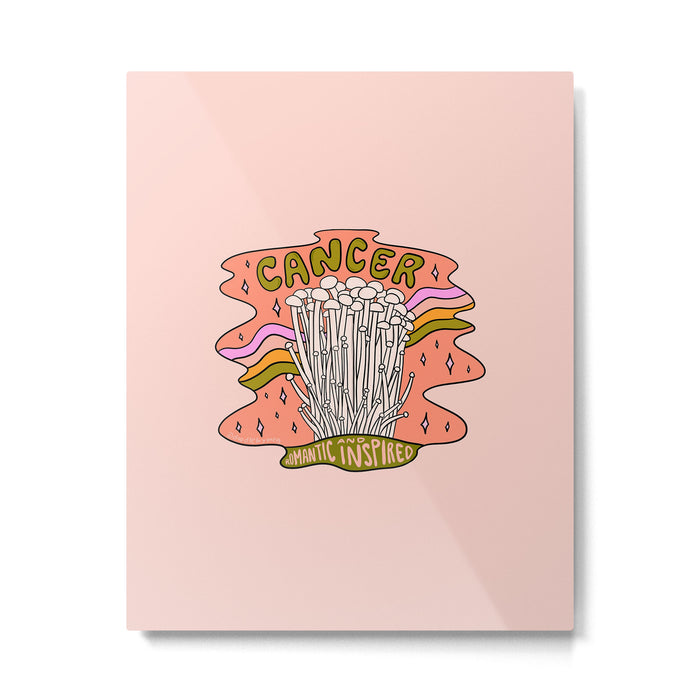 Cancer Mushroom Metal Print Gallery Image 1