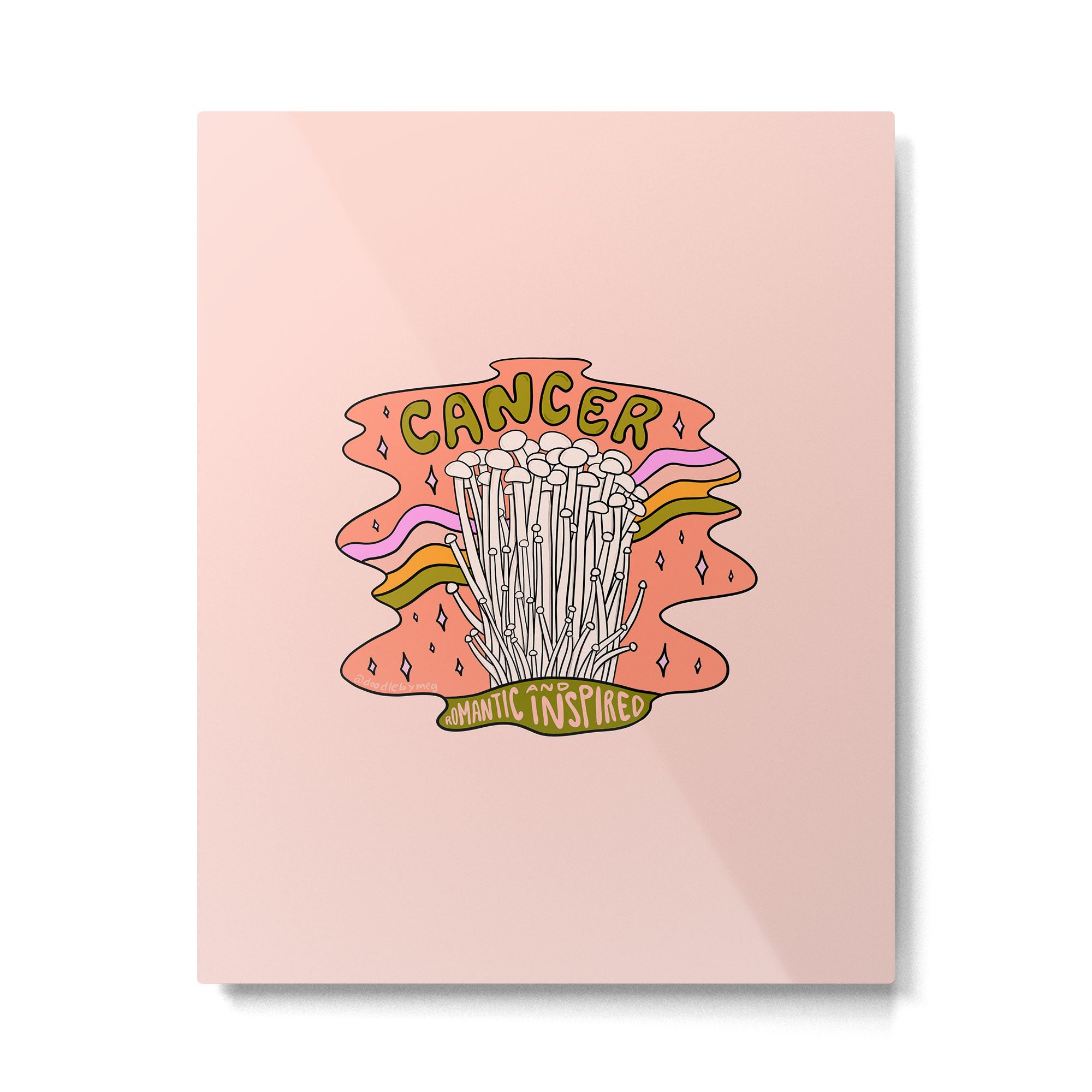 Cancer Mushroom Metal Print Gallery Image 6