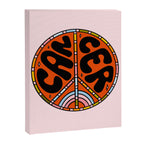 Cancer Peace Sign Canvas Print Gallery Image 8