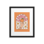 Cancer Peach Framed Art Print Gallery Image 6