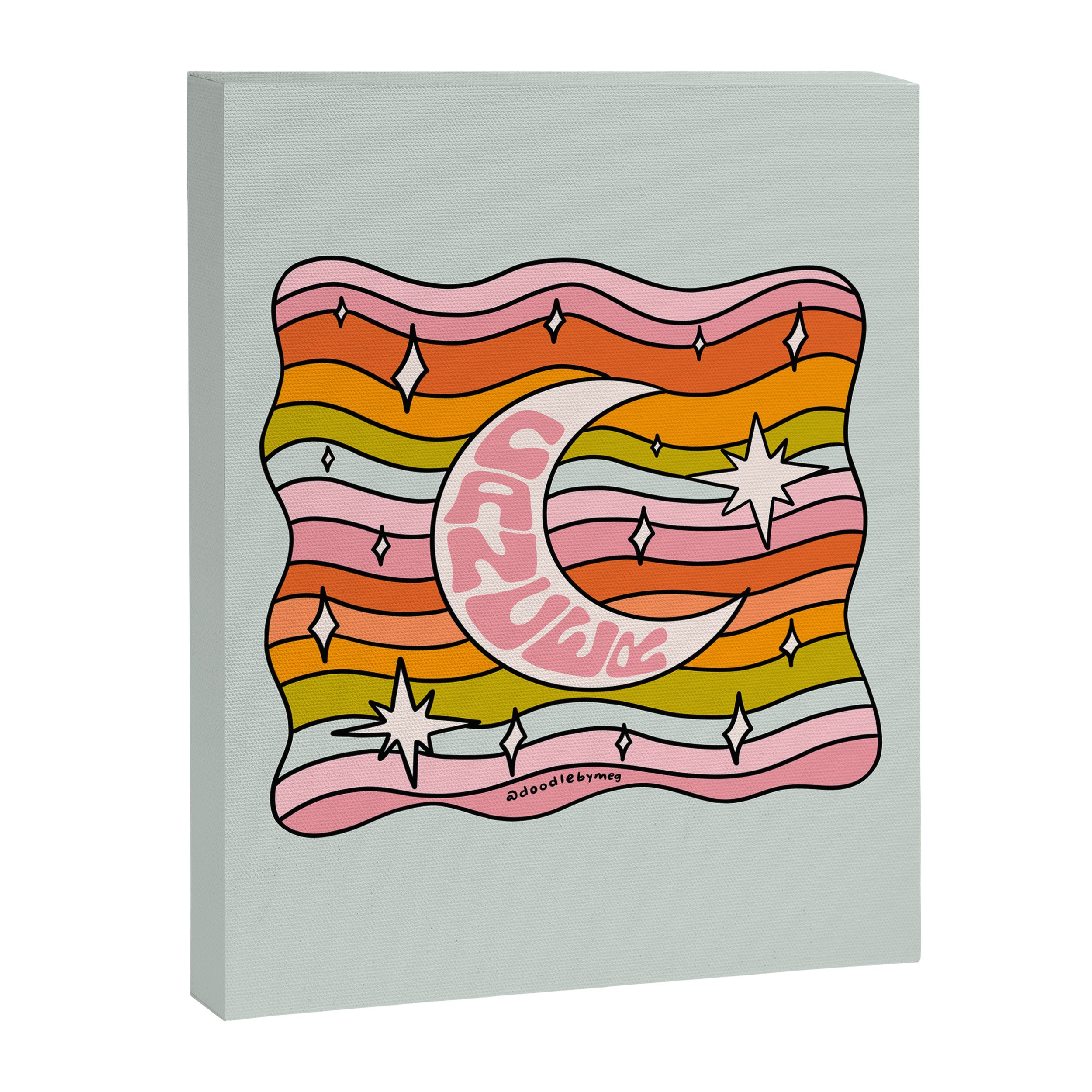 Cancer Planet Canvas Print Gallery Image 8
