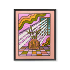 Cancer Plant Framed Canvas Print Gallery Image 8