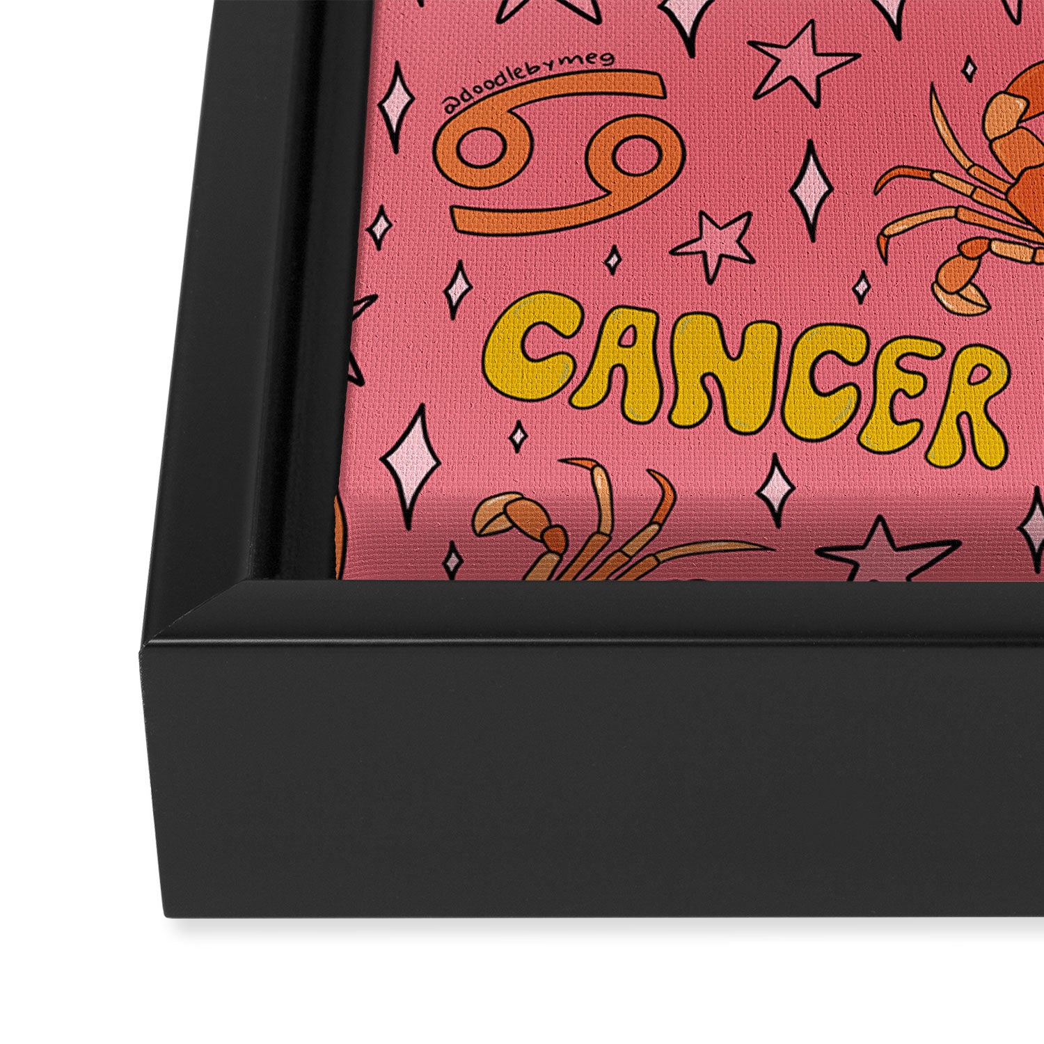 Cancer Print Framed Canvas Print Gallery Image 3