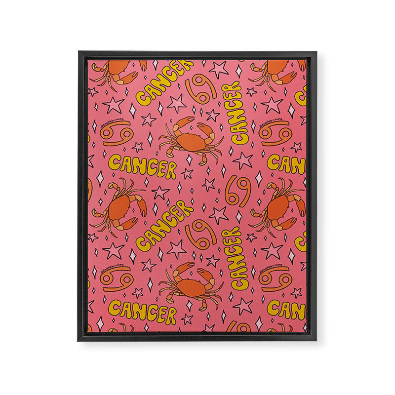 Cancer Print Framed Canvas Print Gallery Image 8