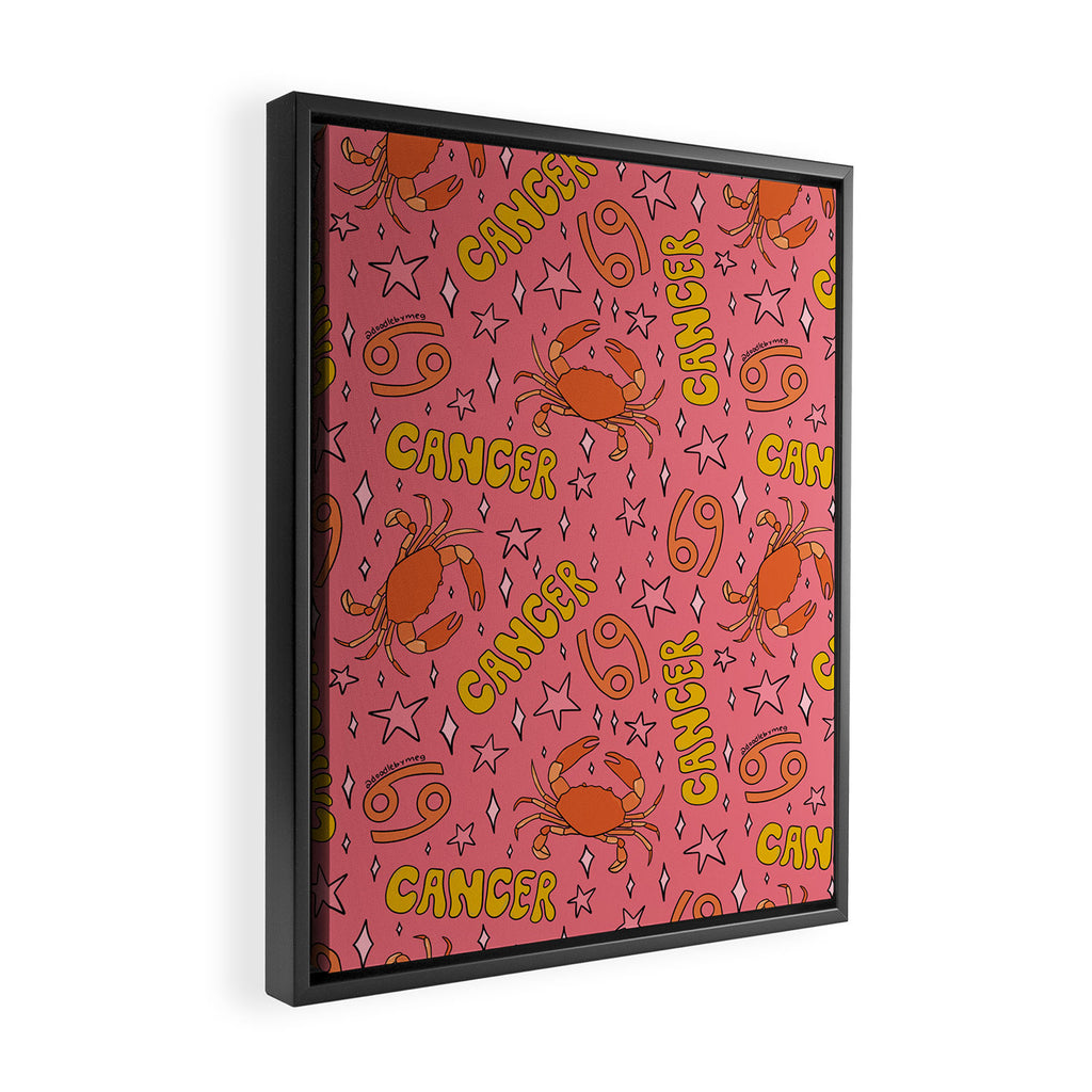 Cancer Print Framed Canvas Print Gallery Image 2